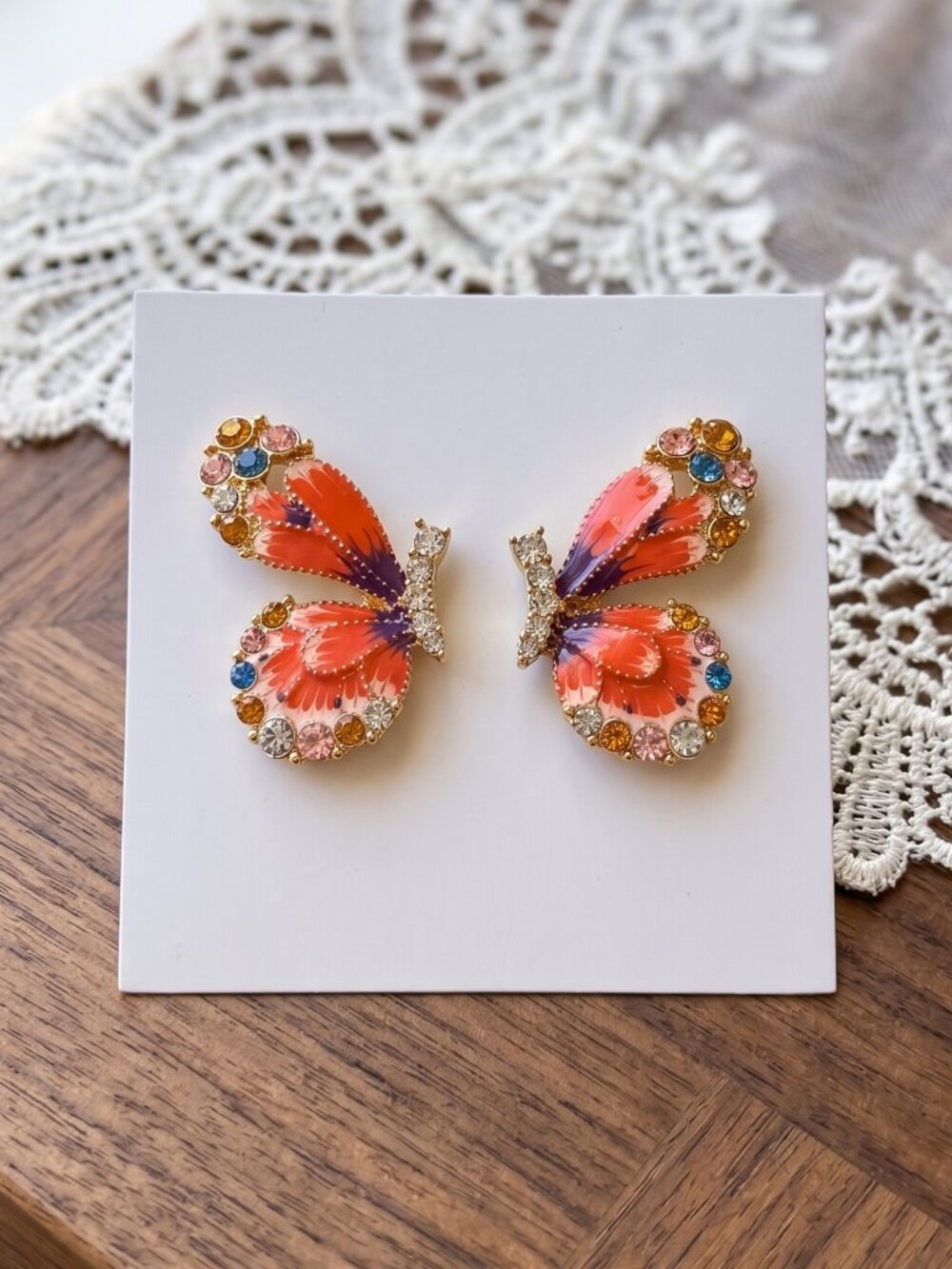 Butterfly Stud Earrings